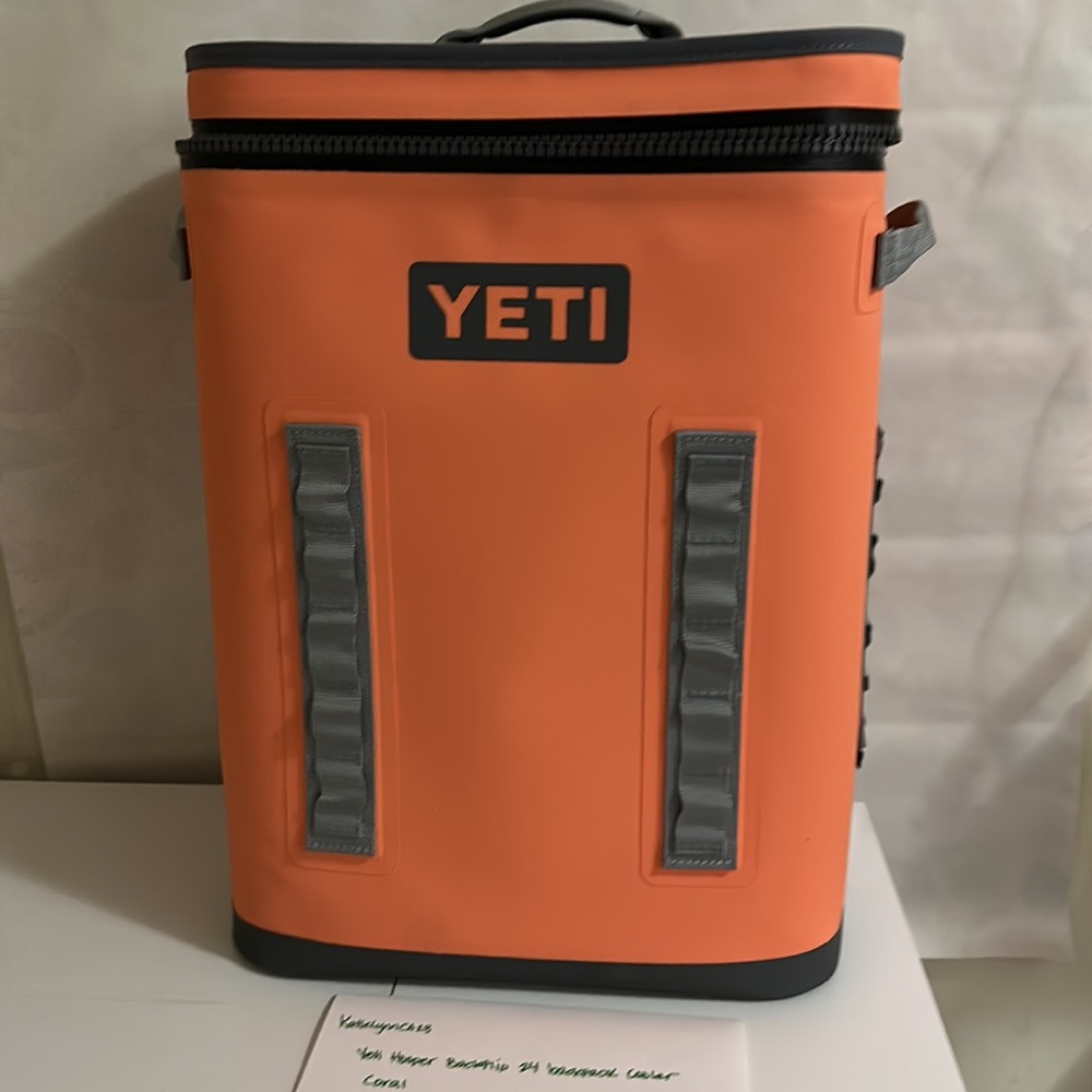 YETI Hopper BackFlip 24 Backpack Cooler Coral